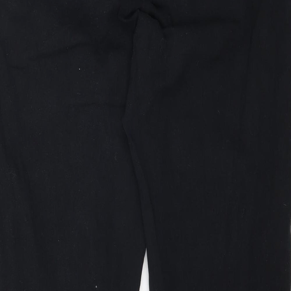 Simply Be Womens Black   Trousers  Size 24 L29 in