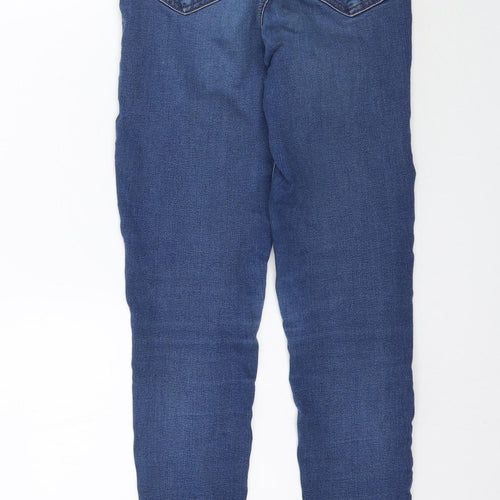 Topshop Womens Blue  Denim Skinny Jeans Size 26 in L27 in