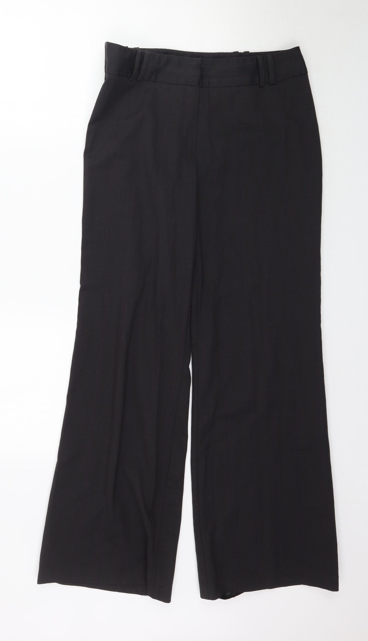 NEXT Womens Black   Trousers  Size 12 L30 in