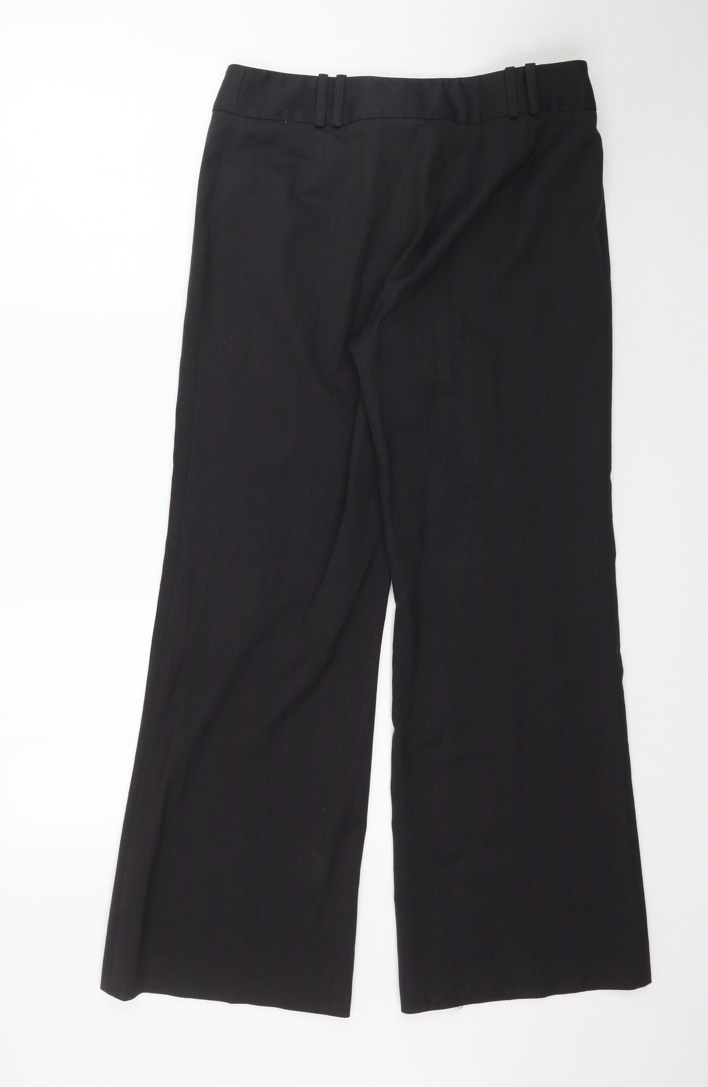 NEXT Womens Black   Trousers  Size 12 L30 in
