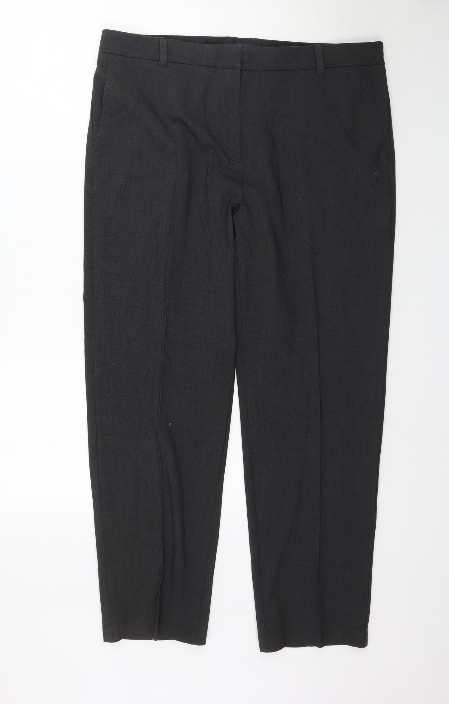Marks and Spencer Womens Grey   Trousers  Size 16 L29 in