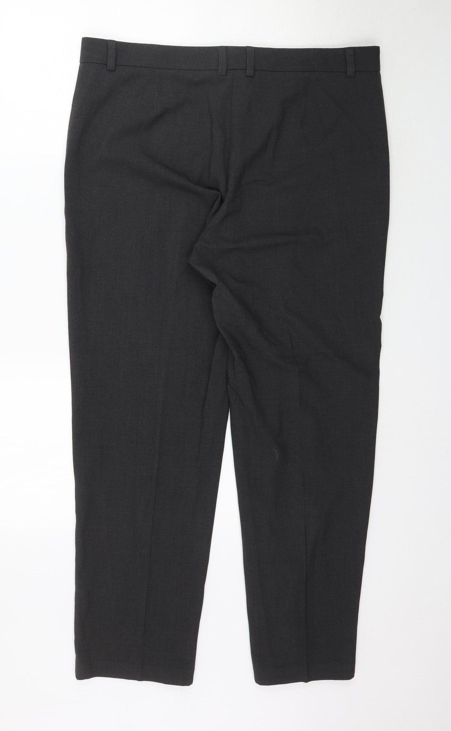 Marks and Spencer Womens Grey   Trousers  Size 16 L29 in