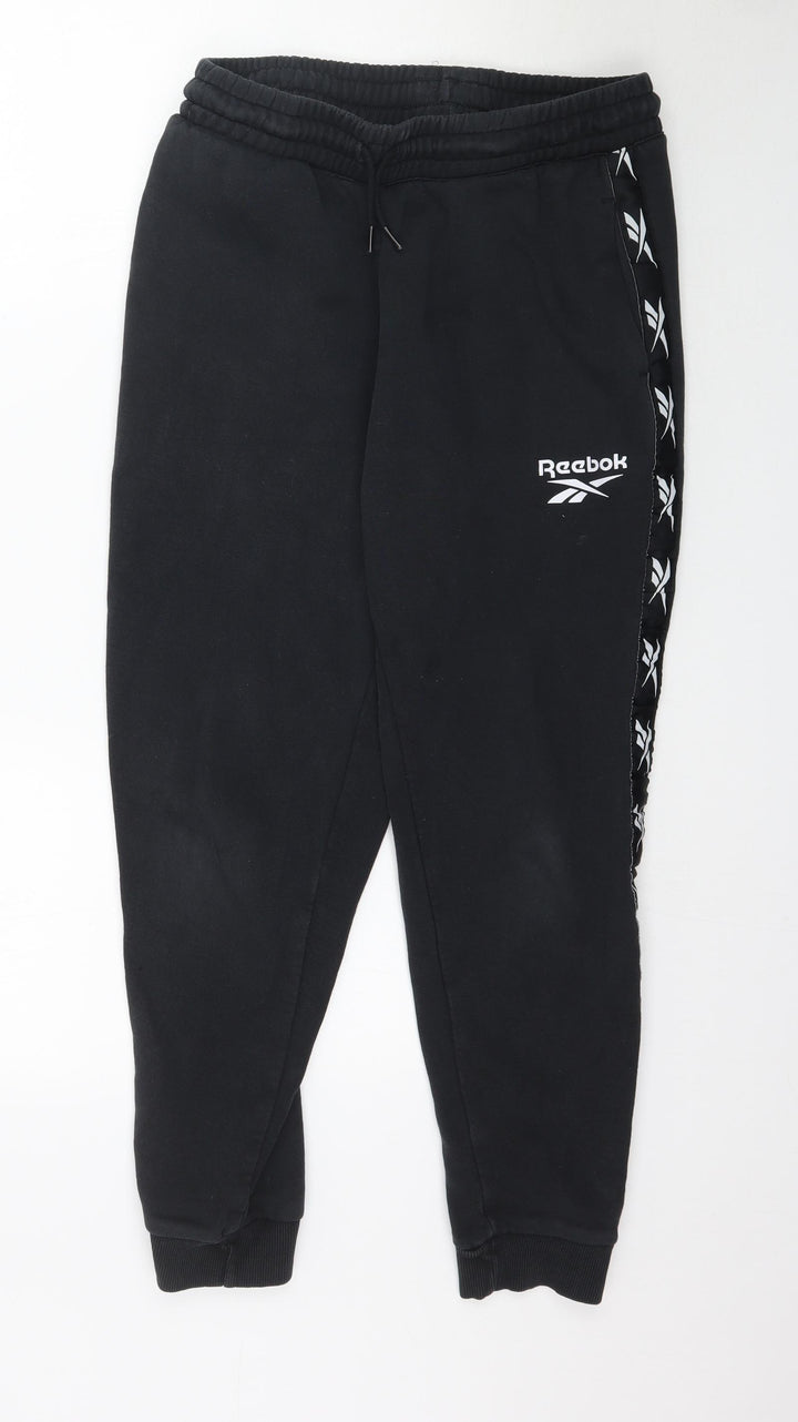 Reebok Womens Black Trousers Size S L28 in