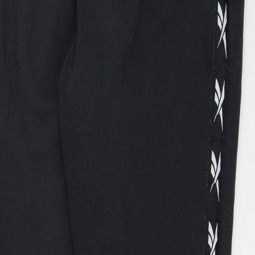 Reebok Womens Black   Trousers  Size S L28 in