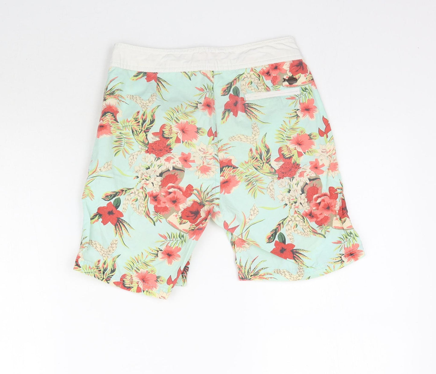 Scotch Shrunk Boys Multicoloured Floral  Sweat Shorts Size 10 Years - Swimming