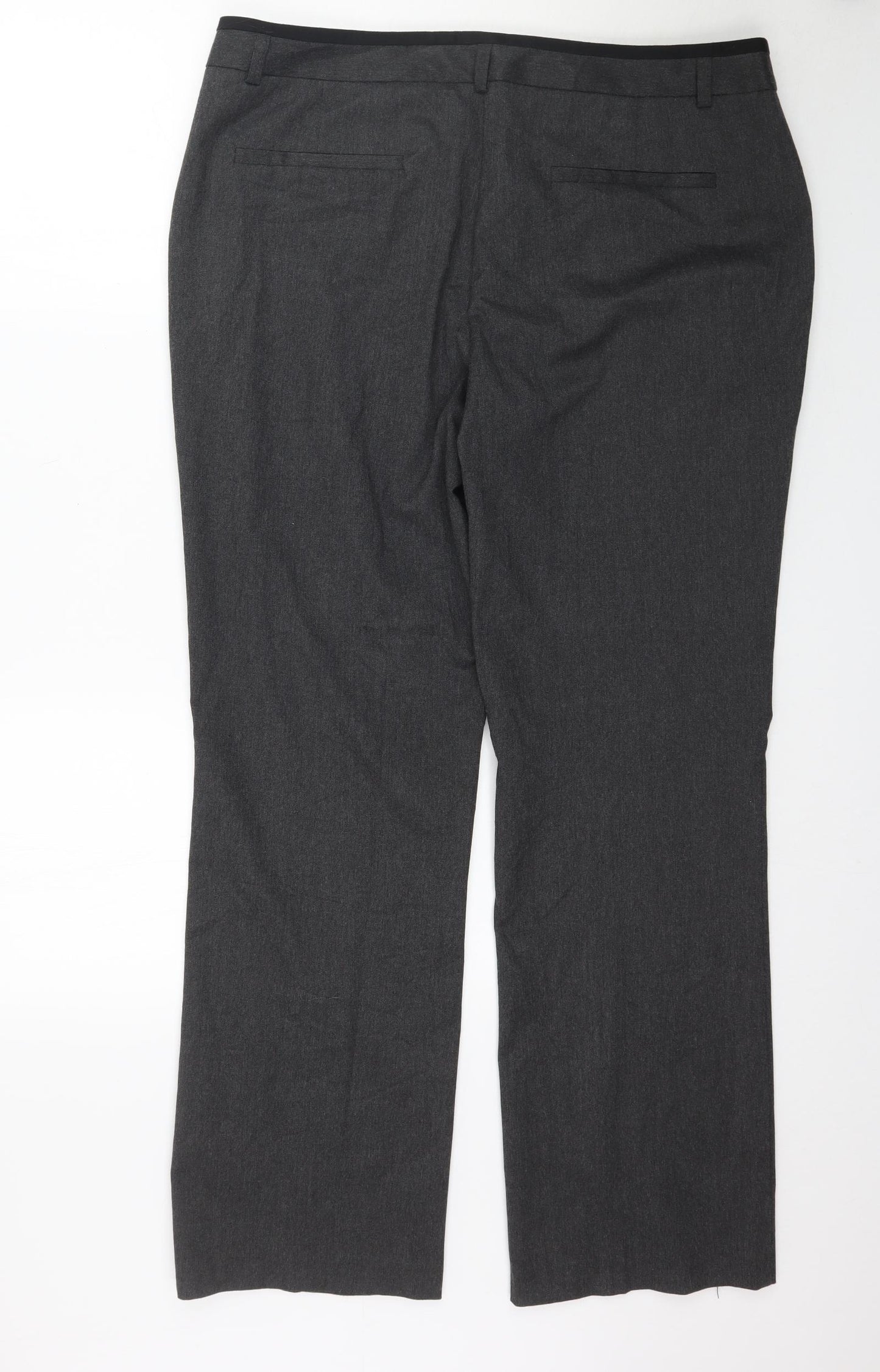 Principles Womens Grey   Trousers  Size 16 L31 in
