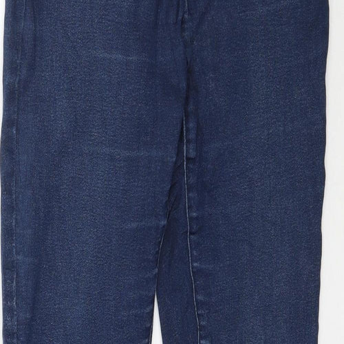 House Basic Womens Blue  Denim Skinny Jeans Size 6 L30 in