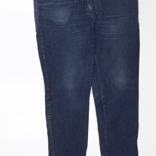 Camela Womens Blue  Denim Skinny Jeans Size 12 L27 in