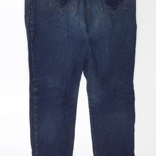 Camela Womens Blue  Denim Skinny Jeans Size 12 L27 in