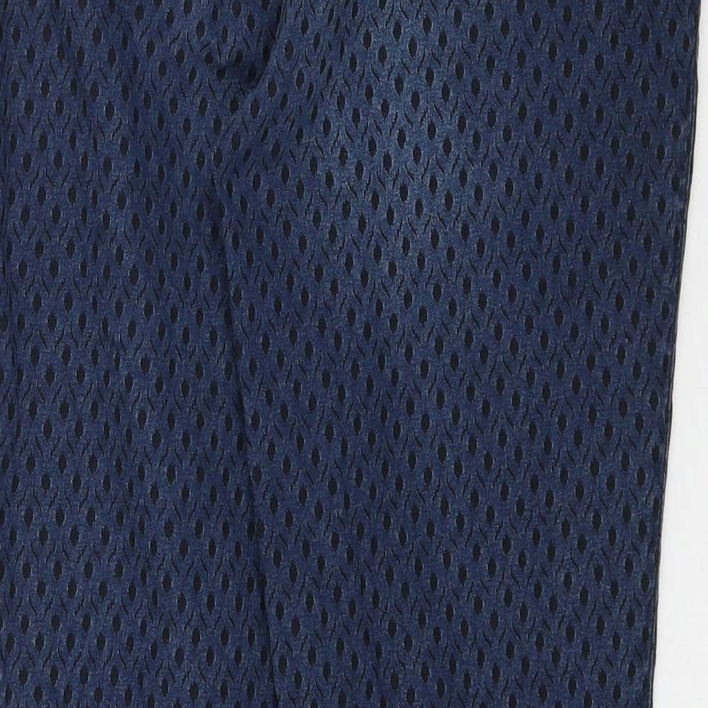 Brax  Womens Blue Geometric Denim Skinny Jeans Size 16 L29 in