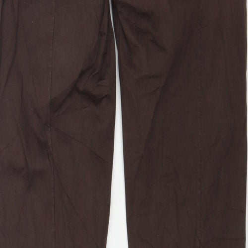 NOLITA Womens Brown  Denim Straight Jeans Size 27 L31 in