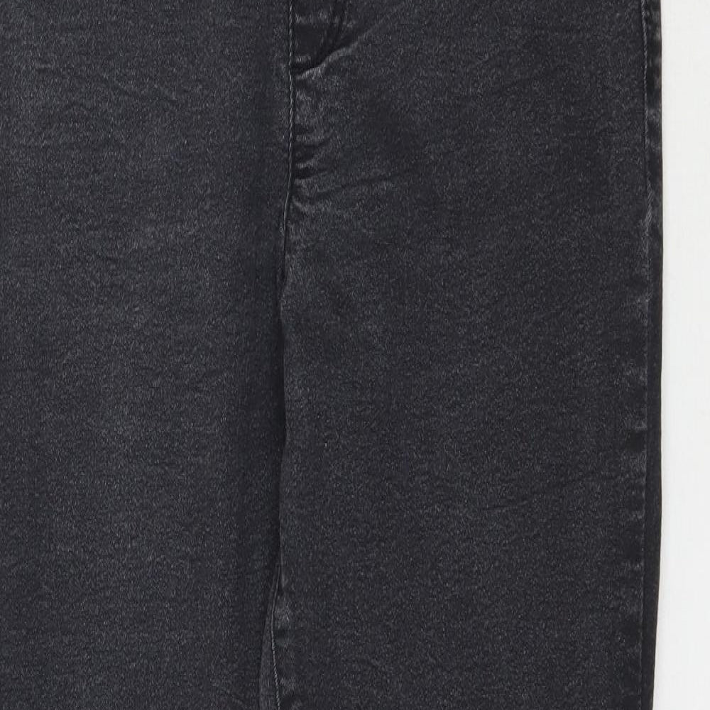 Pep&Co Womens Black  Denim Skinny Jeans Size 10 L28 in