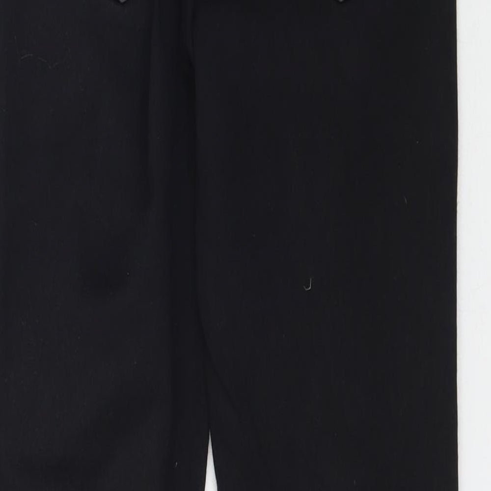 Papaya Womens Black  Denim Skinny Jeans Size 8 L25 in