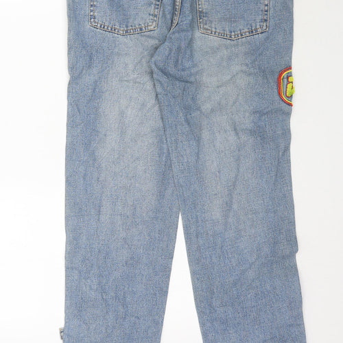 Prisca One Womens Blue  Denim Straight Jeans Size 8 L26 in