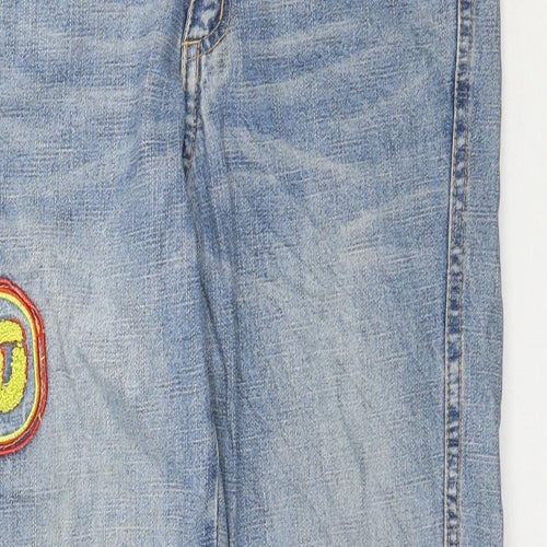 Prisca One Womens Blue  Denim Straight Jeans Size 8 L26 in