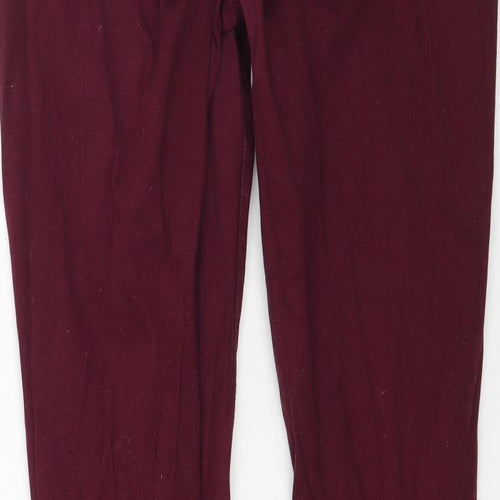 Denim Co. Womens Purple  Denim Skinny Jeans Size 10 L29 in