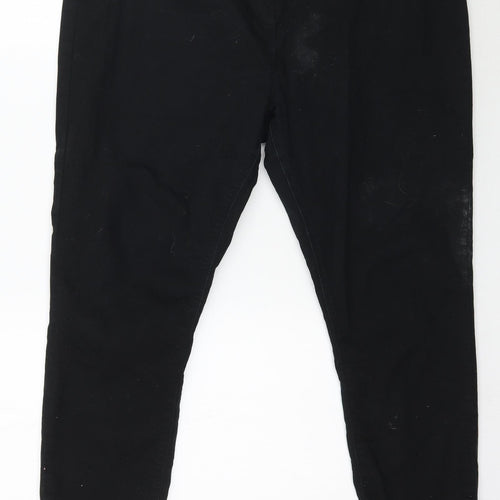 /Denim Womens Black  Denim Skinny Jeans Size 16 L27 in