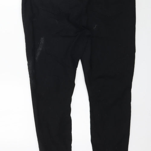 /Denim Womens Black  Denim Skinny Jeans Size 16 L27 in