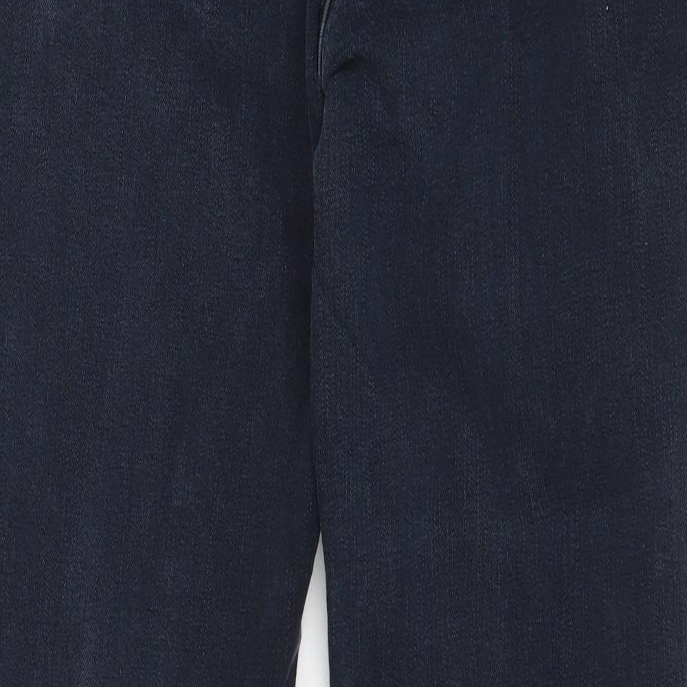 Per Una Womens Grey  Denim Bootcut Jeans Size 14 L27 in