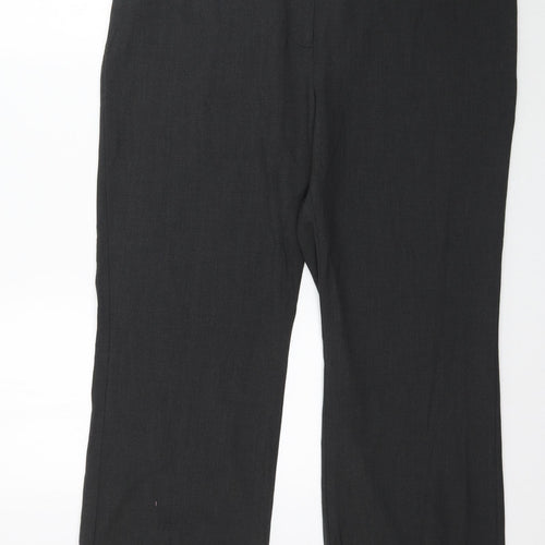 Marks and Spencer Womens Grey   Trousers  Size 18 L27 in