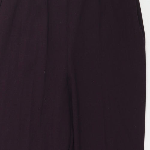 Oscar B. Womens Purple   Trousers  Size 16 L28 in