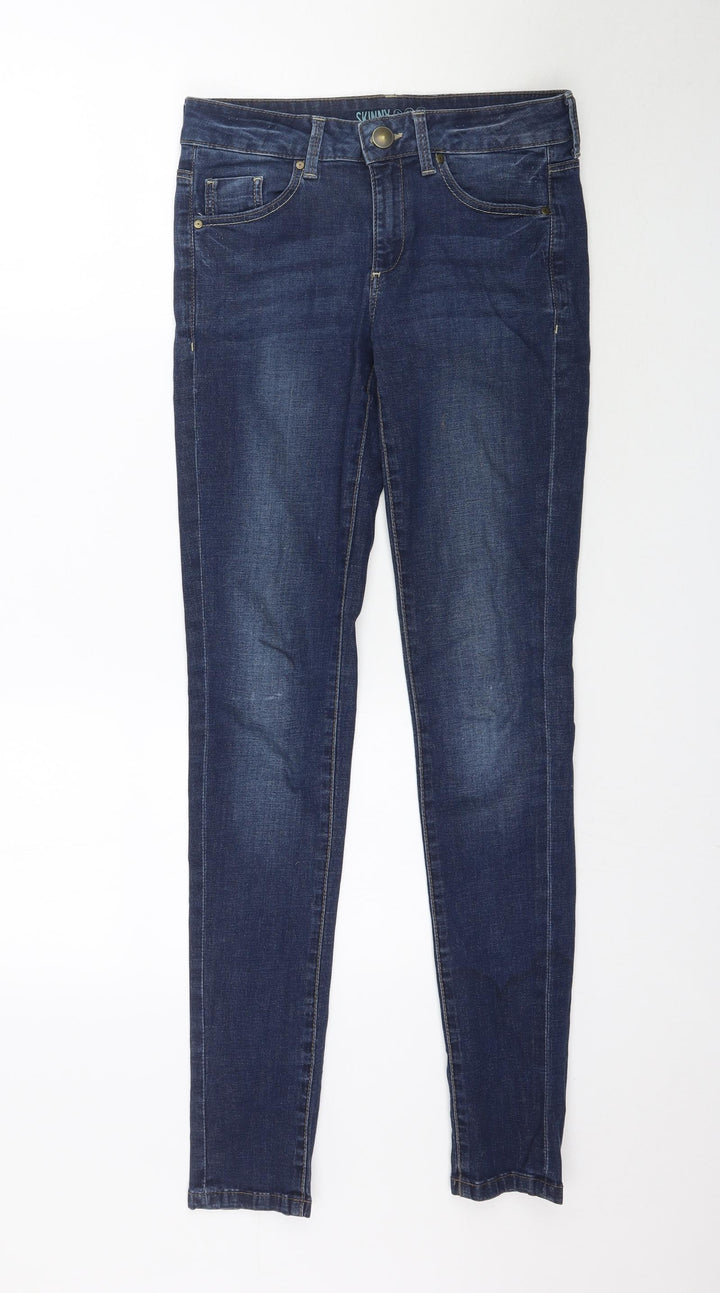 Denim Co Womens Blue Denim Skinny Jeans Size 8 L32 in