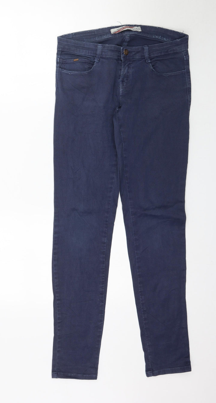 Core Denim Womens Blue Denim Skinny Jeans Size 8 L32 in