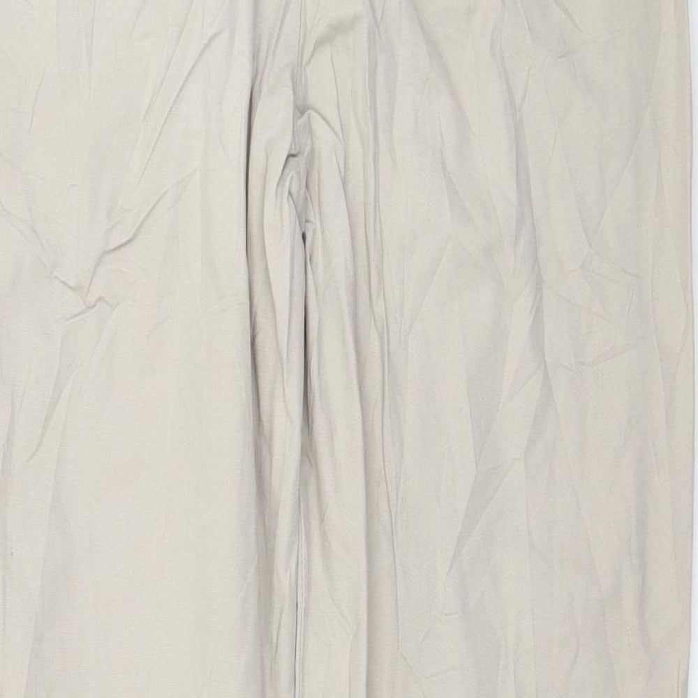 Camaieu Womens Beige   Trousers  Size M L25 in