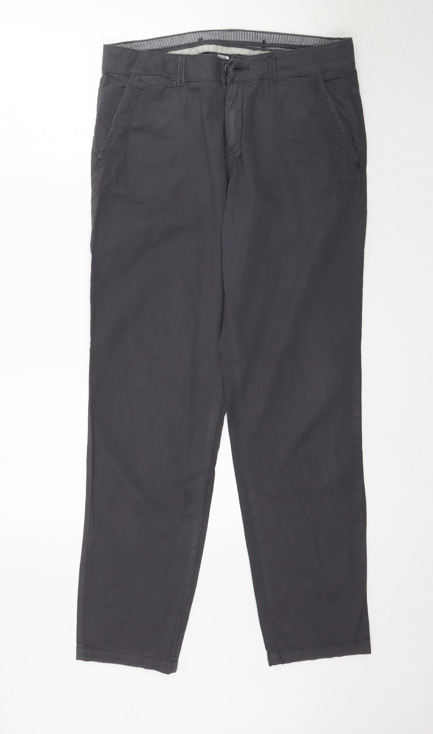 Preworn Womens Grey   Trousers  Size M L31 in