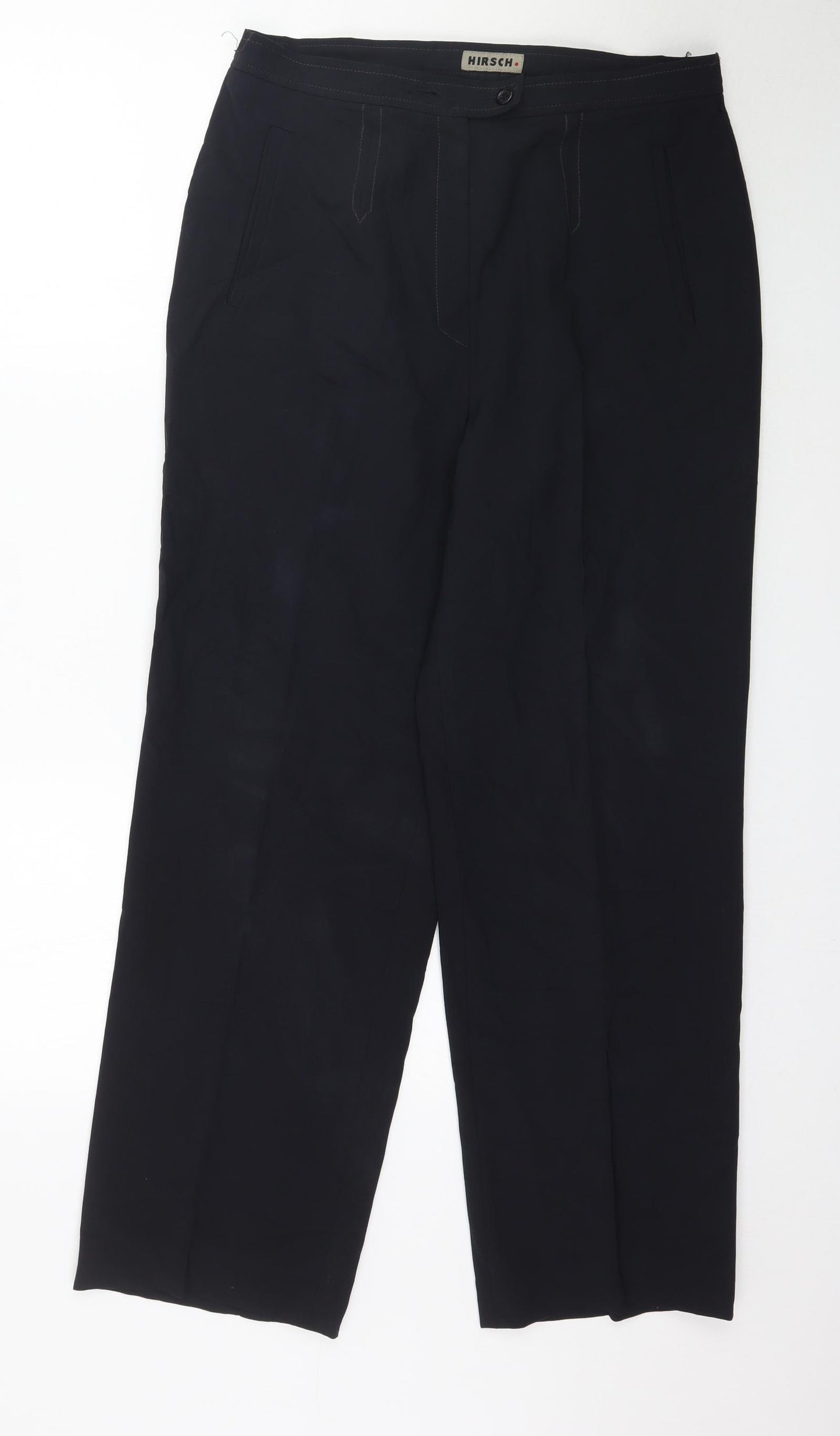 Hirsch Womens Blue   Trousers  Size 32 in L30 in