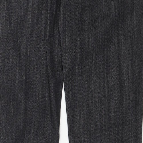 House Jeans Womens Black  Denim Straight Jeans Size 27 in L33 in