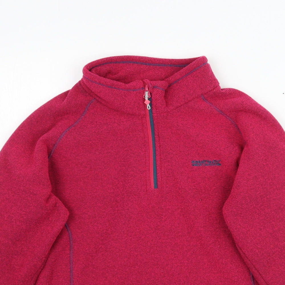 Regatta Womens Pink  Fleece Pullover  Size 10