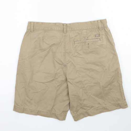 Marks and Spencer Mens Beige   Bermuda Shorts Size 34 in