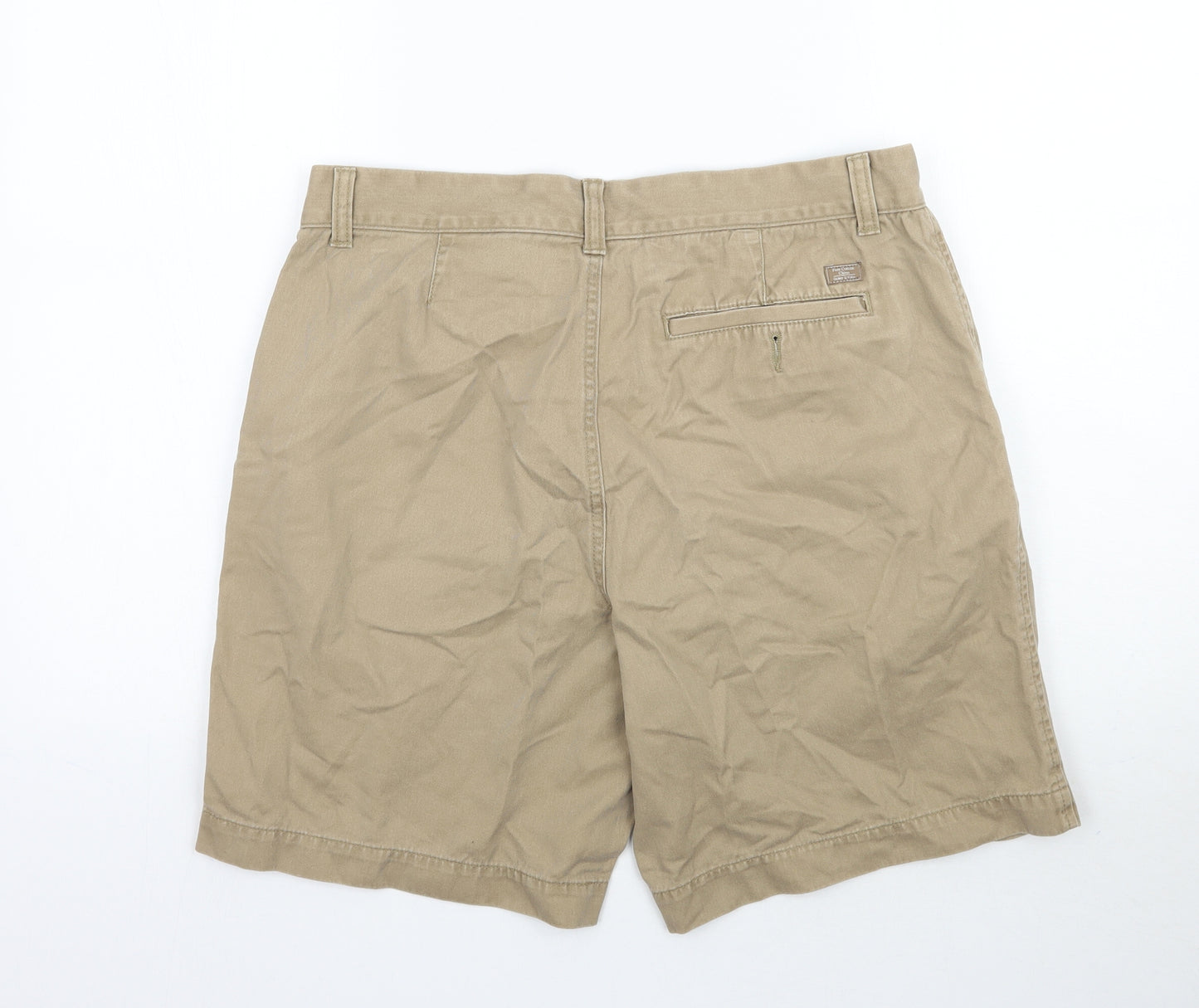 Marks and Spencer Mens Beige   Bermuda Shorts Size 34 in