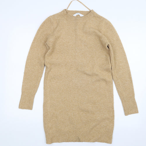Primark Womens Beige  Knit Pullover Jumper Size 6  - Long