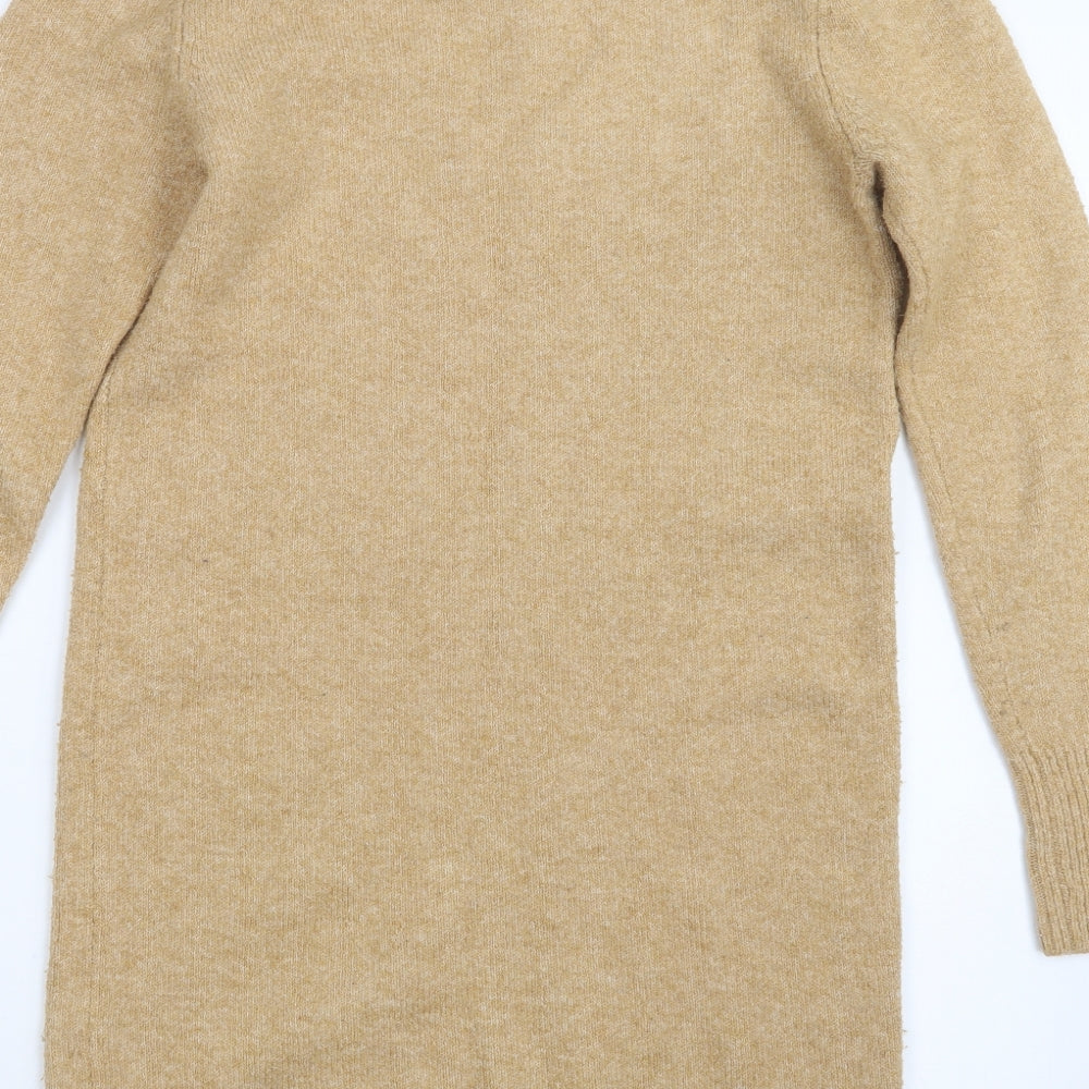 Primark Womens Beige  Knit Pullover Jumper Size 6  - Long