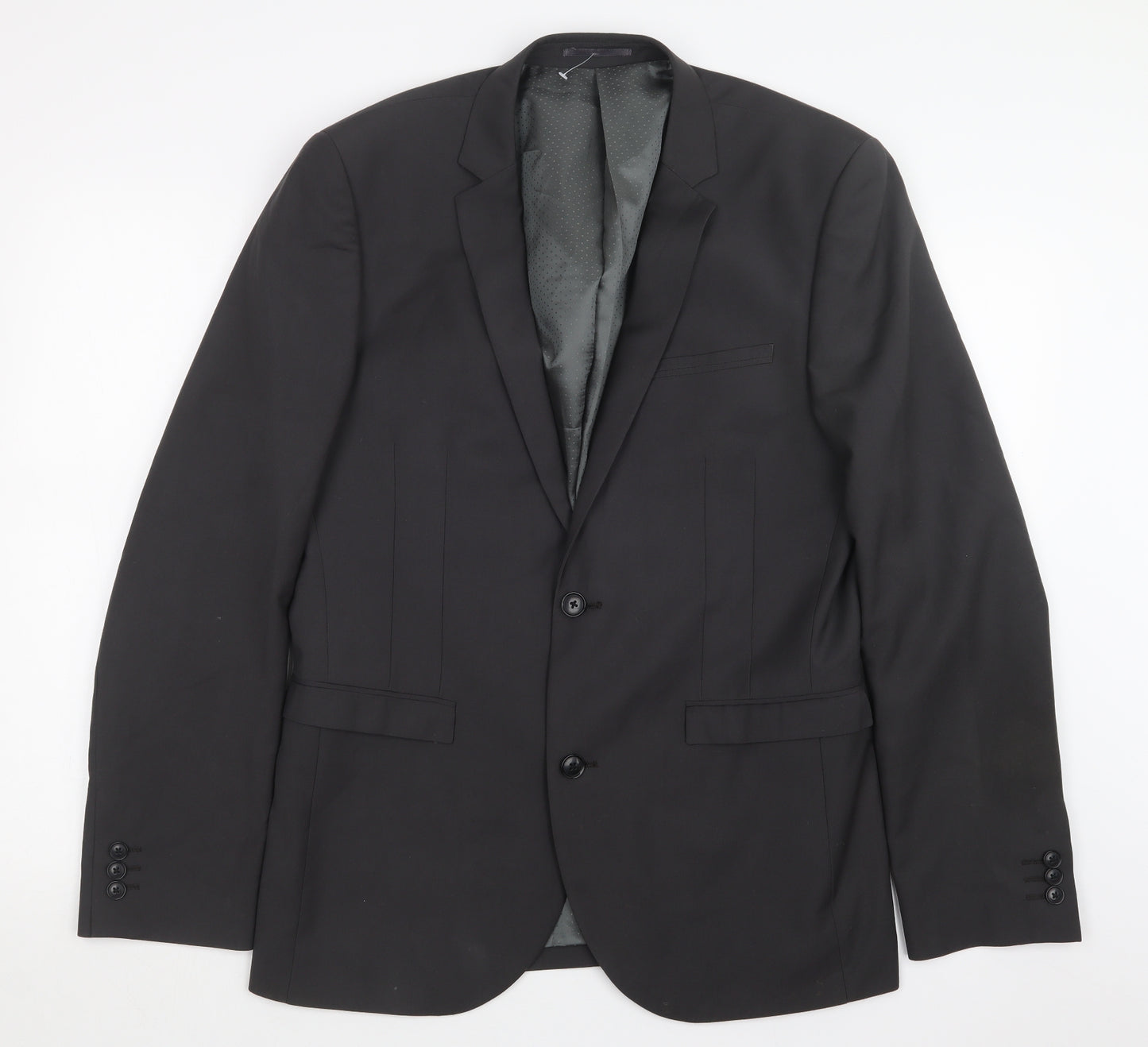 NEXT Mens Black   Jacket Suit Jacket Size 36
