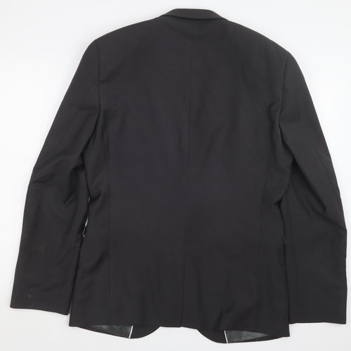 NEXT Mens Black   Jacket Suit Jacket Size 36