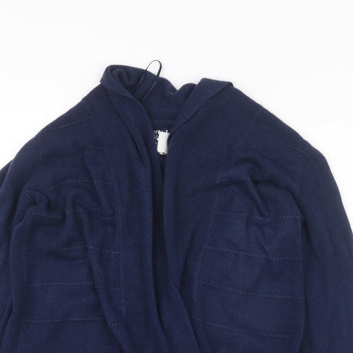 Maine Womens Blue  Knit Cardigan Jumper Size 14