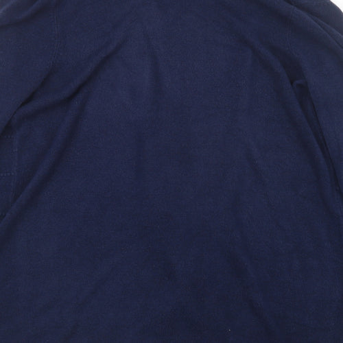 Maine Womens Blue  Knit Cardigan Jumper Size 14