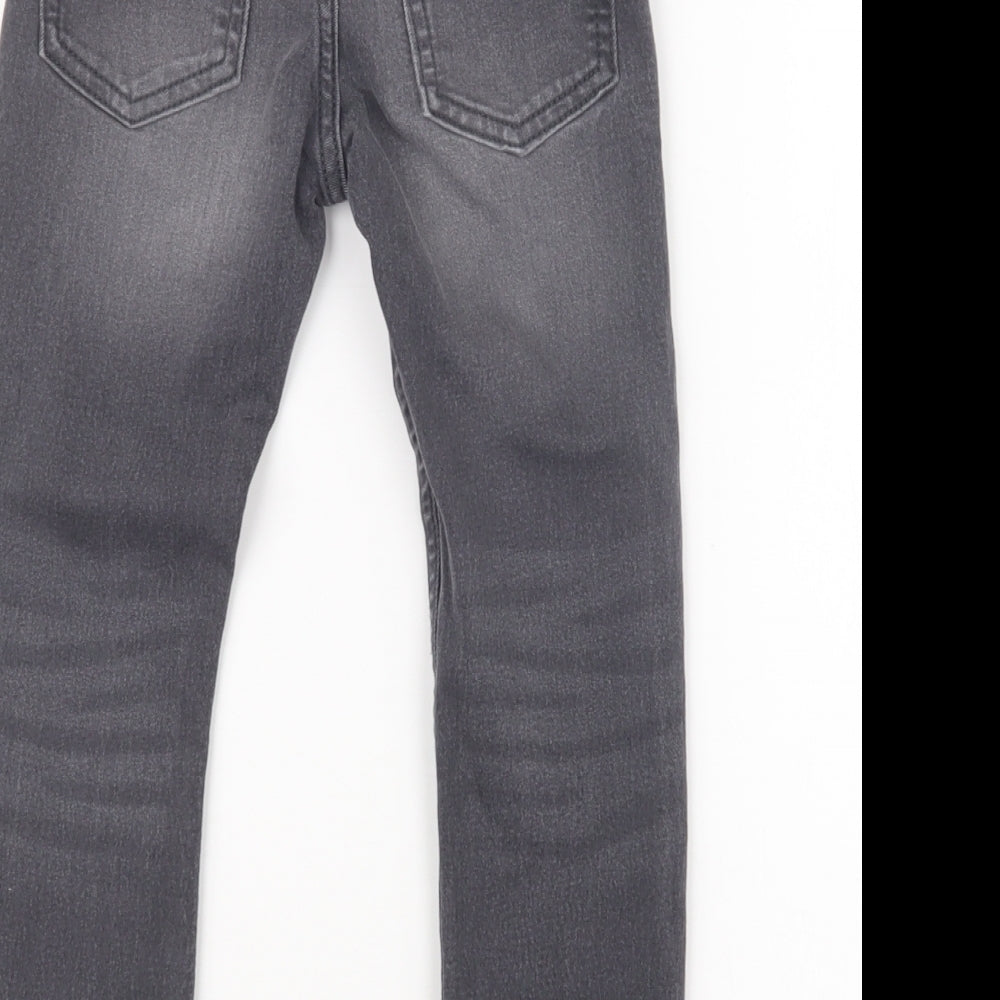 NEXT Boys Grey  Denim Straight Jeans Size 4 Years