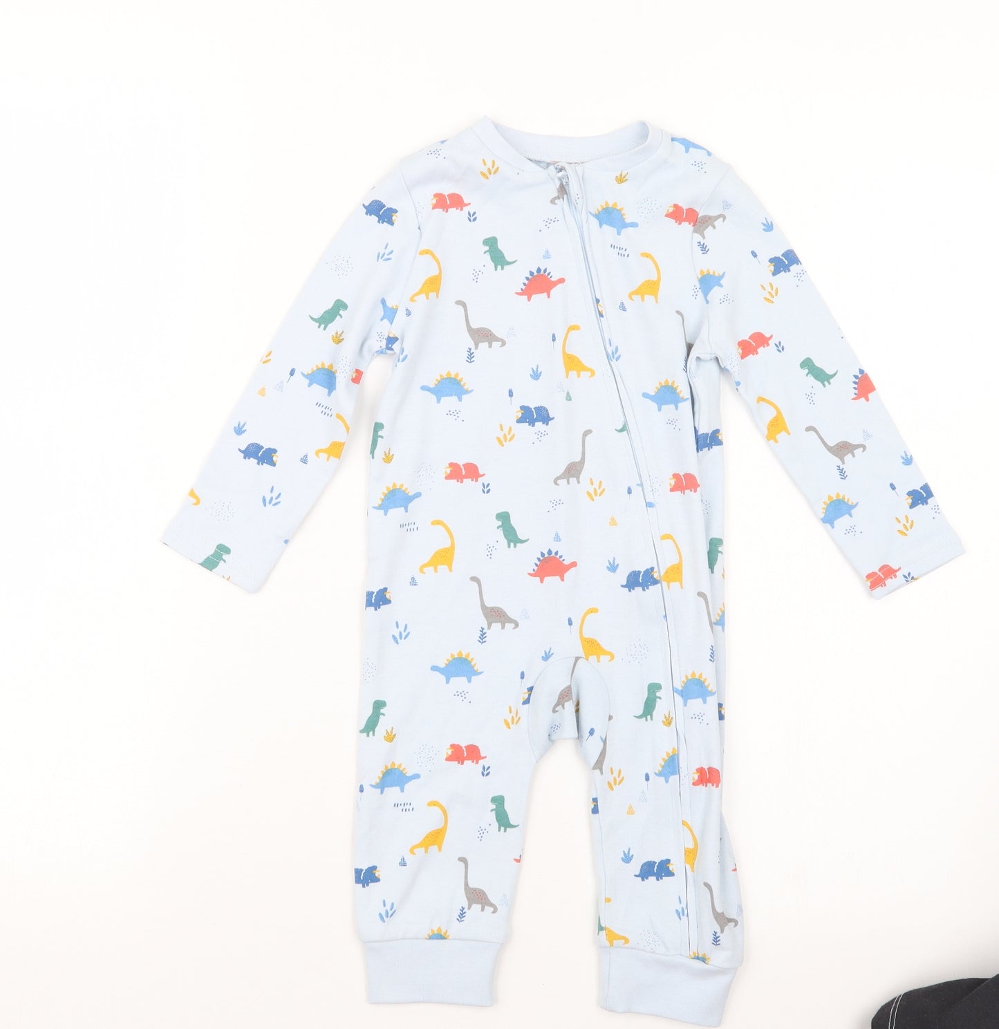 TU Boys Blue Geometric  Babydoll One Piece Size 9-12 Months