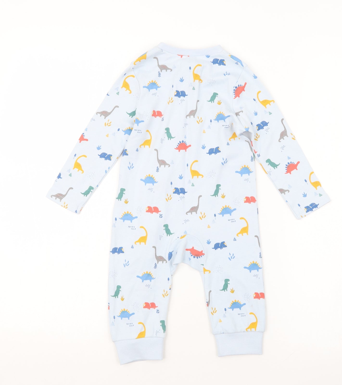 TU Boys Blue Geometric  Babydoll One Piece Size 9-12 Months