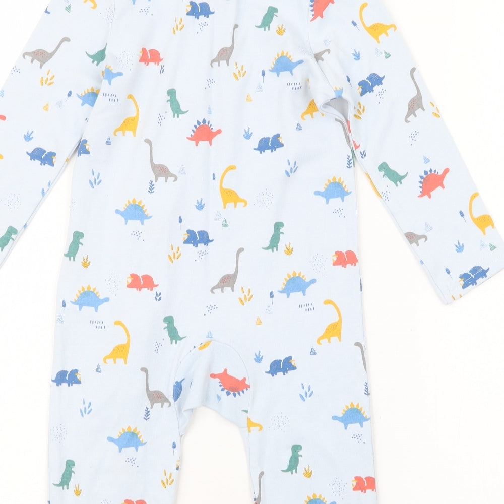 TU Boys Blue Geometric  Babydoll One Piece Size 9-12 Months
