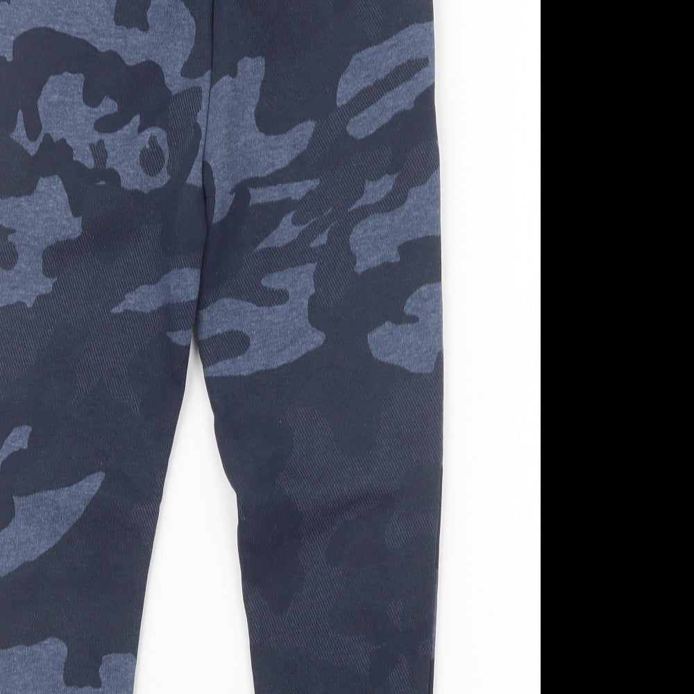 NEXT Boys Blue Camouflage  Jogger Trousers Size 5 Years