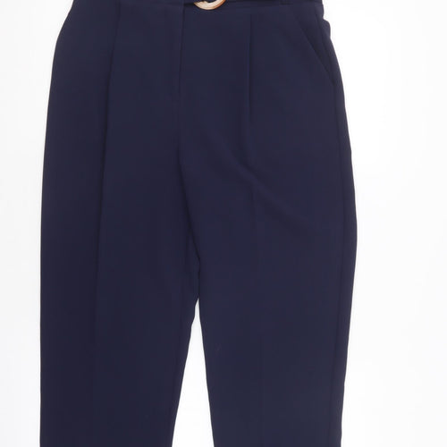 Topshop Womens Blue   Trousers  Size 12 L24.5 in