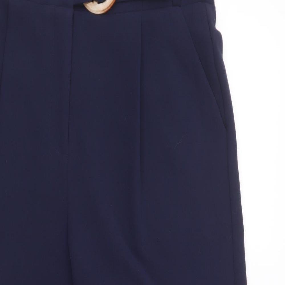 Topshop Womens Blue   Trousers  Size 12 L24.5 in