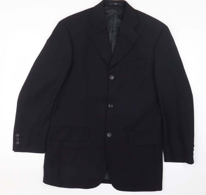 Ciro Citterio Mens Blue   Jacket Suit Jacket Size 36