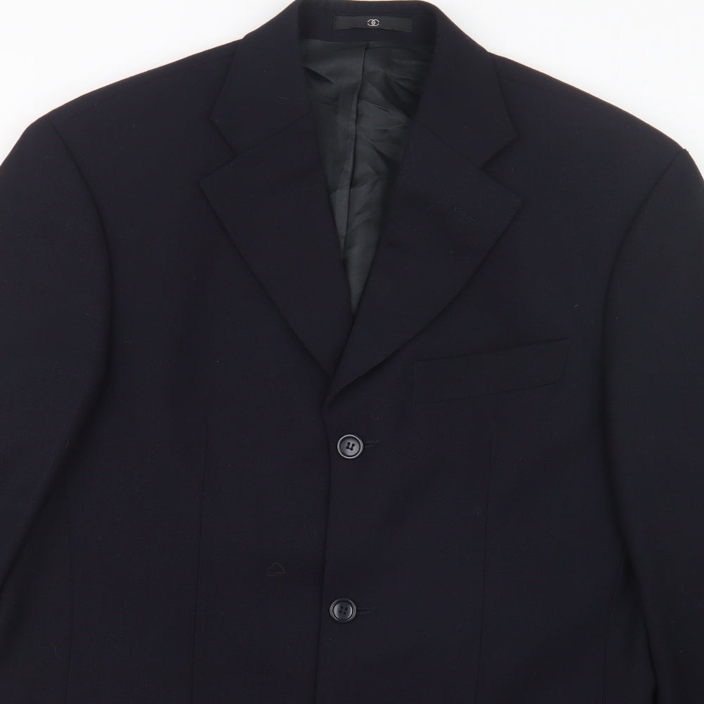 Ciro Citterio Mens Blue   Jacket Suit Jacket Size 36
