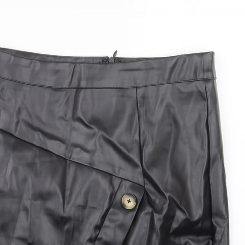 Preworn Womens Black   Straight & Pencil Skirt Size M